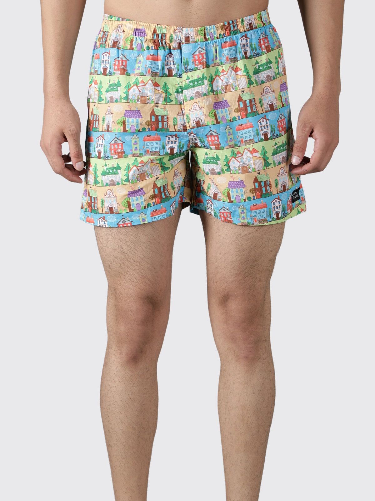 Multicolour Townside Mens Boxers