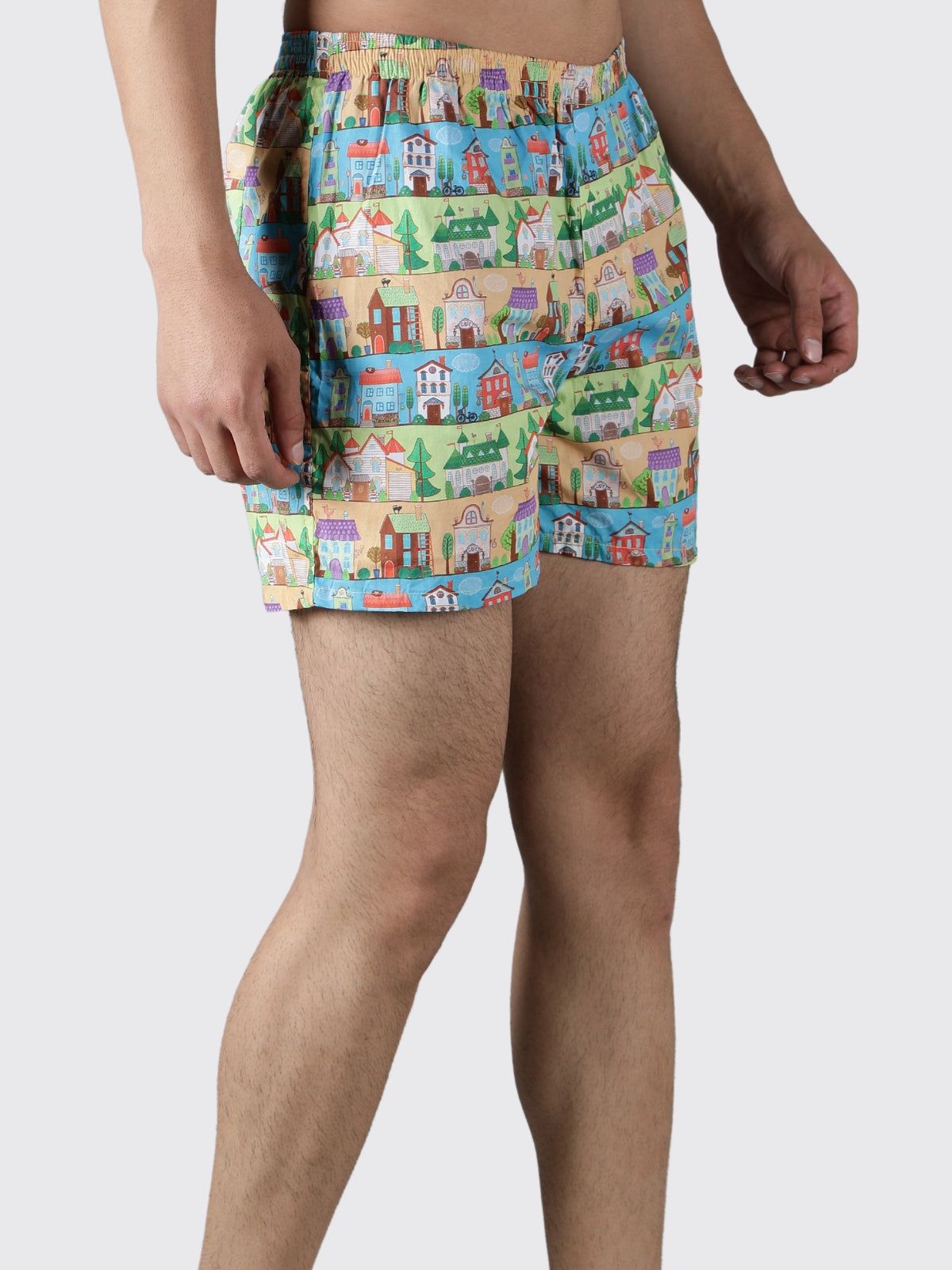 Multicolour Townside Mens Boxers