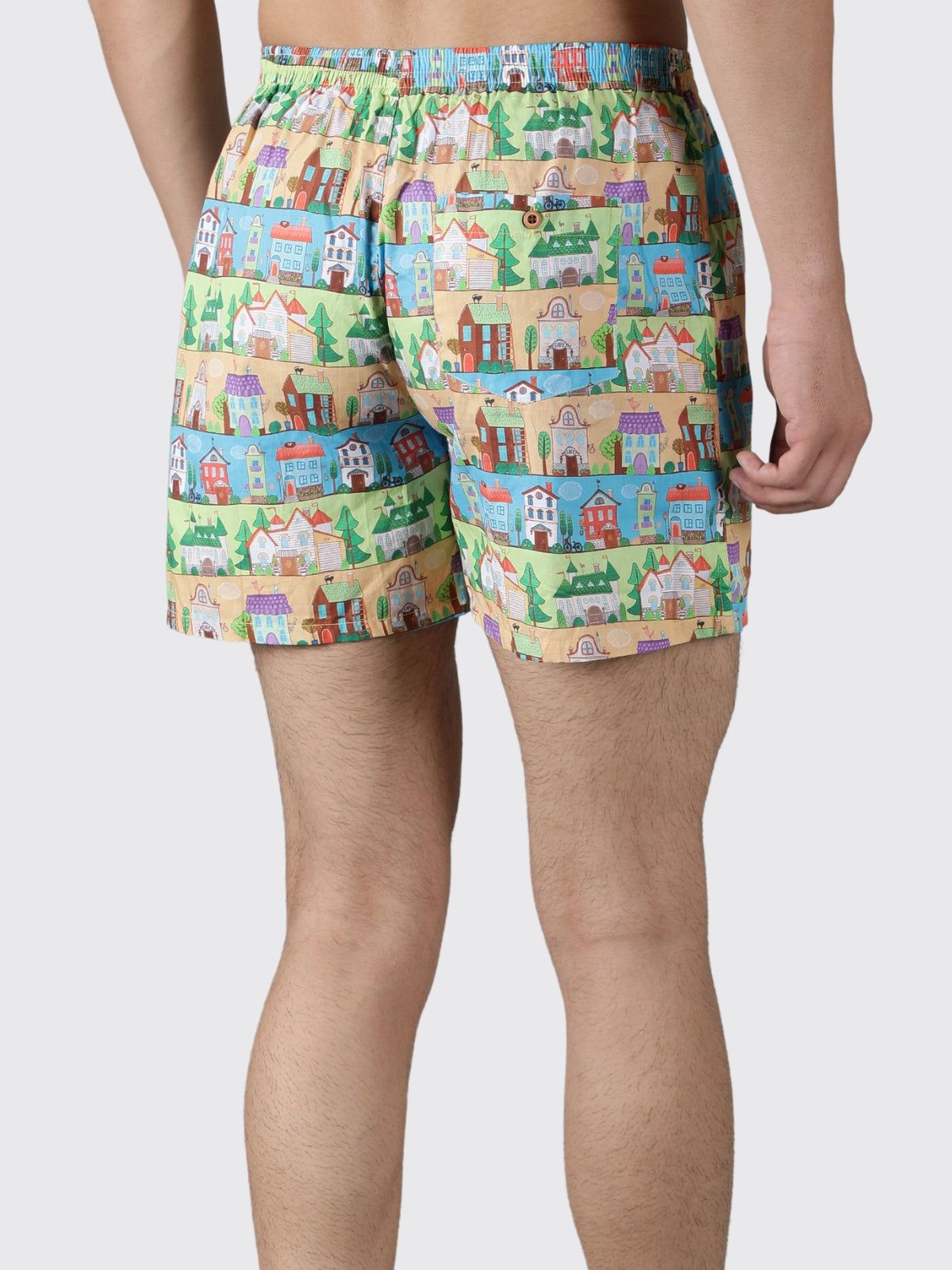 Multicolour Townside Mens Boxers
