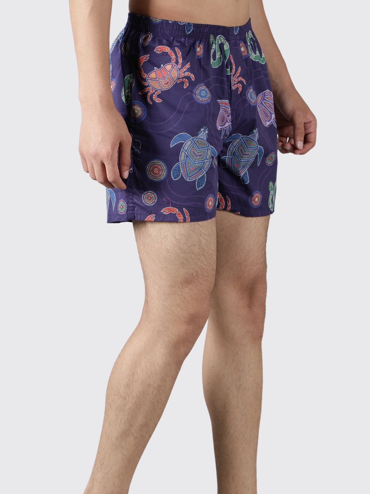 Navy Deep Mens Boxers