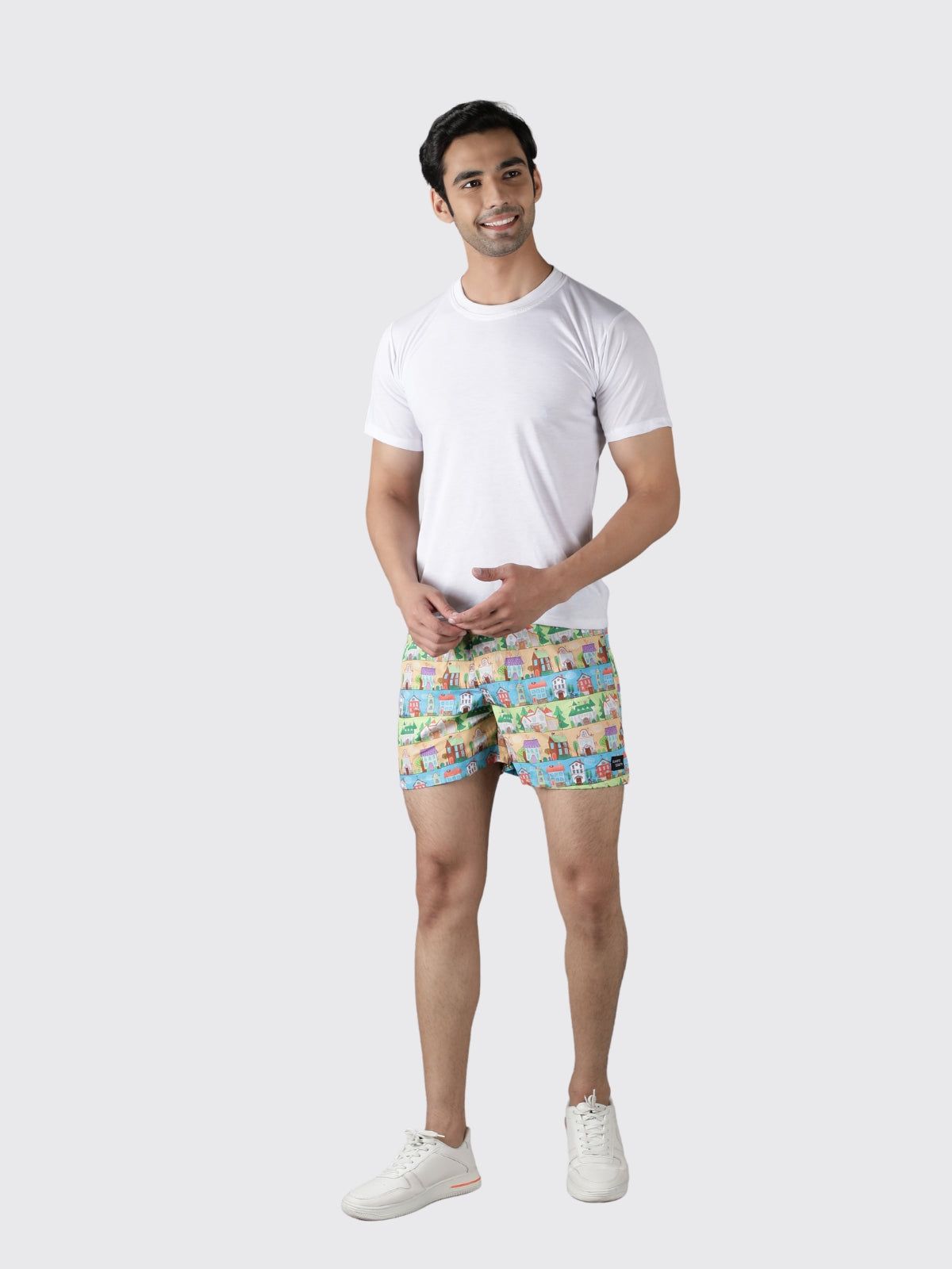 Multicolour Townside Mens Boxers