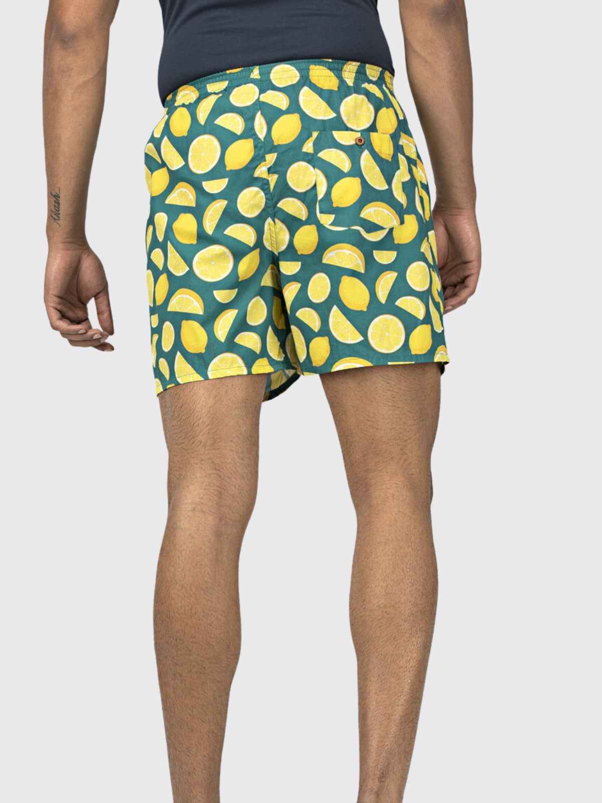 Green Lemon Mens Boxers