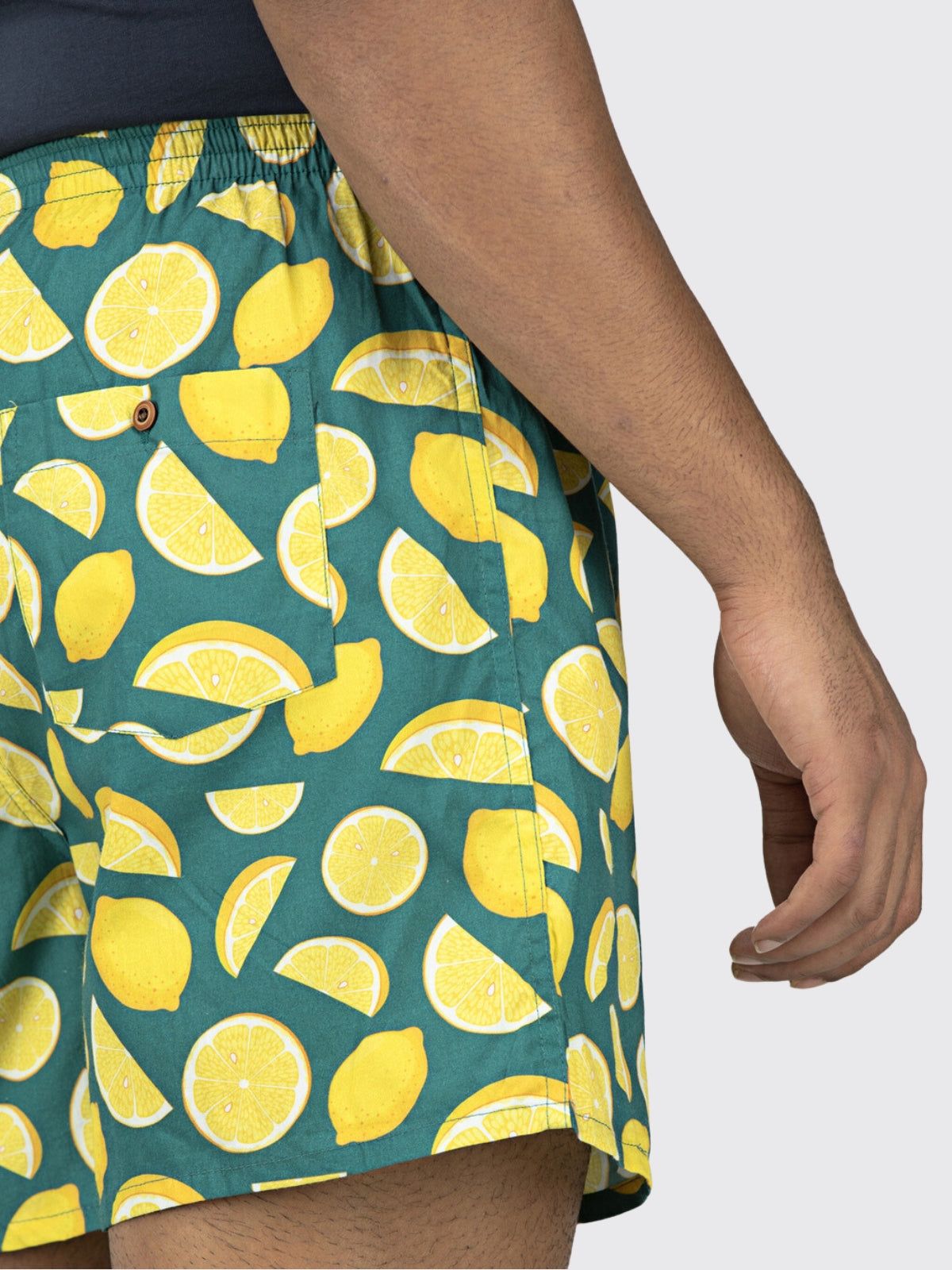 Green Lemon Mens Boxers