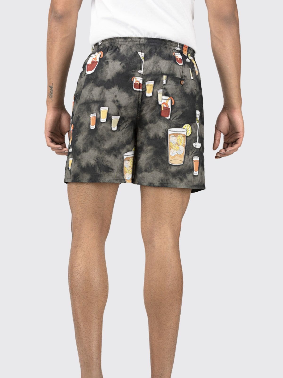 Grey Cocktail Mens Boxers
