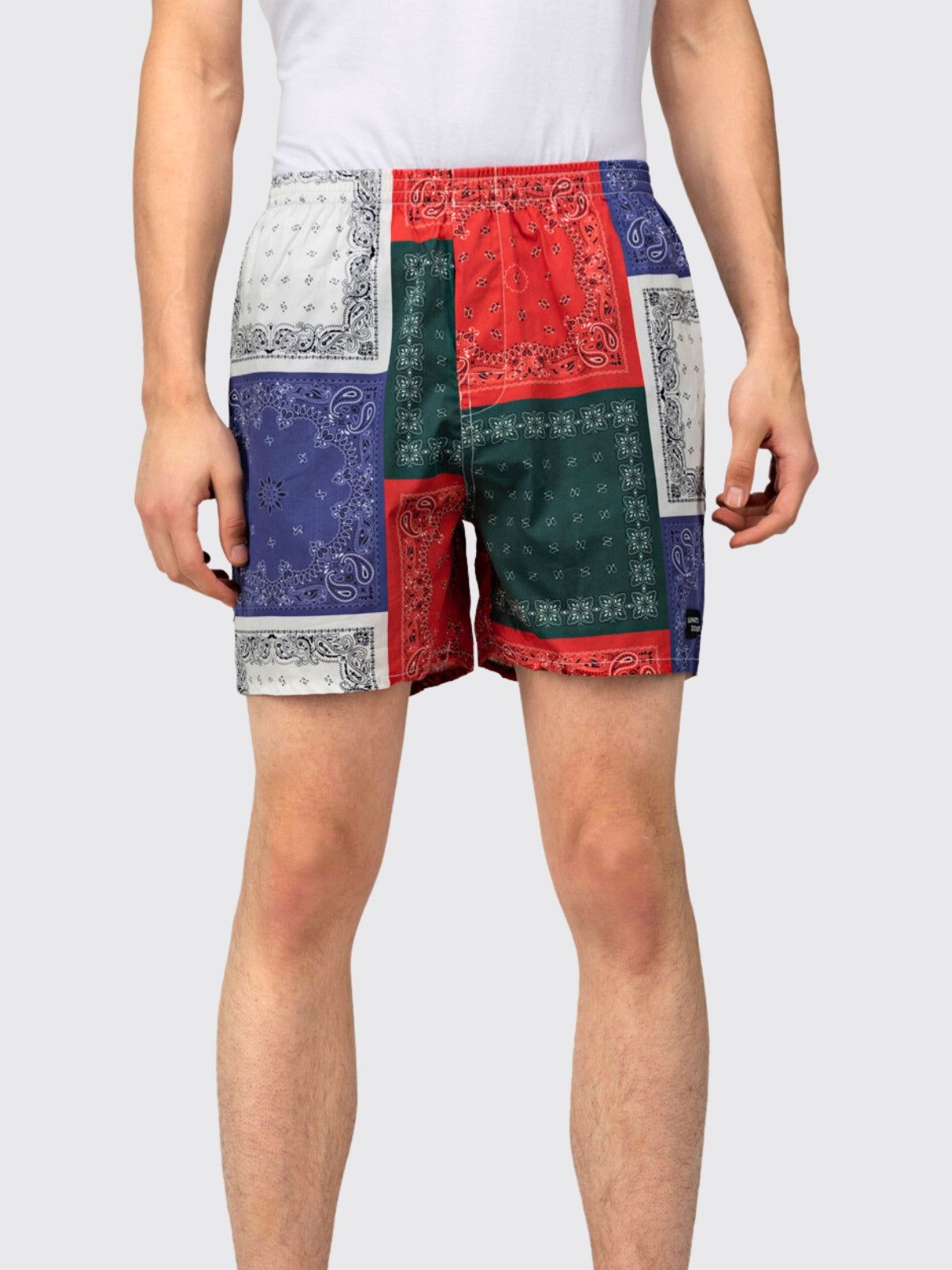 Multicolour Scarf Mens Boxers
