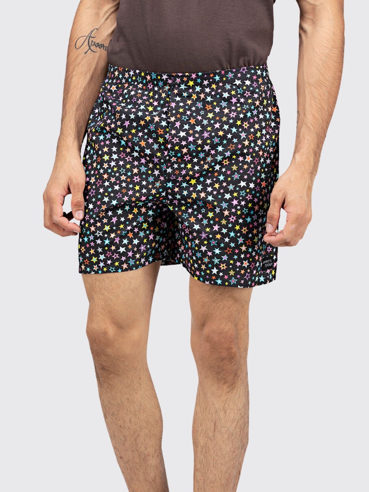 Multicolour Stars Mens Boxers