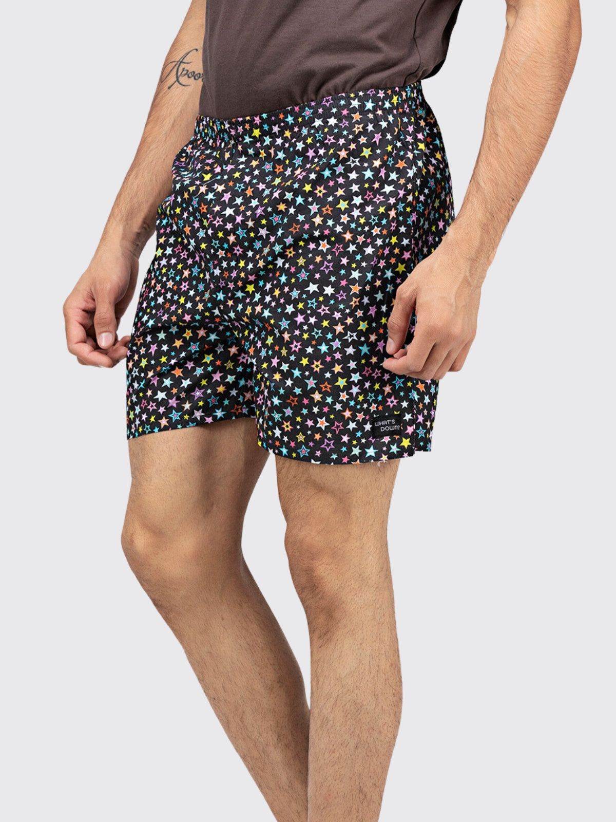 Multicolour Stars Mens Boxers