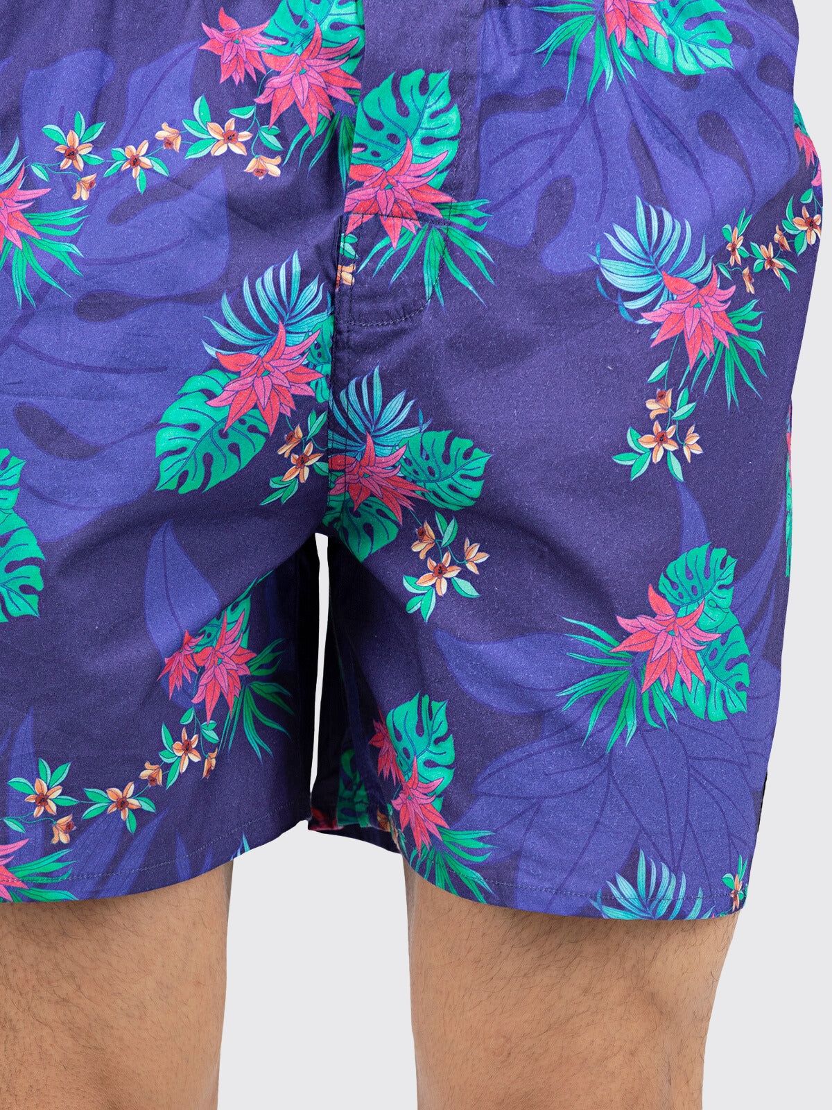 Purple Tropical Mens Boxers