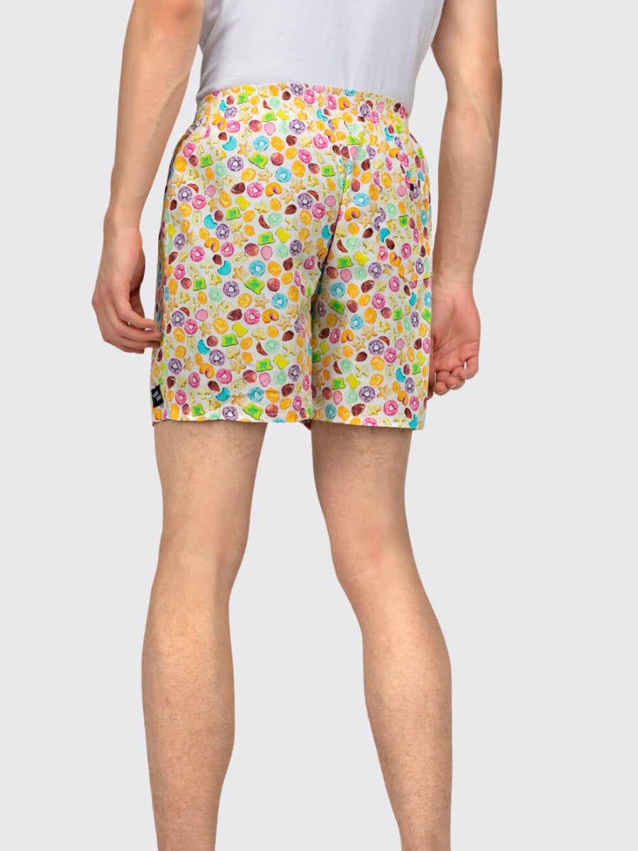 White Cereal Mens Boxers