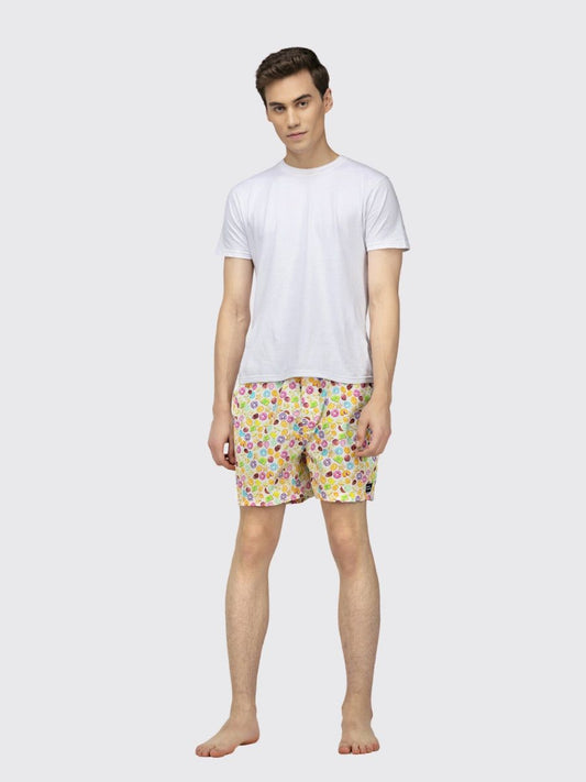 White Cereal Mens Boxers