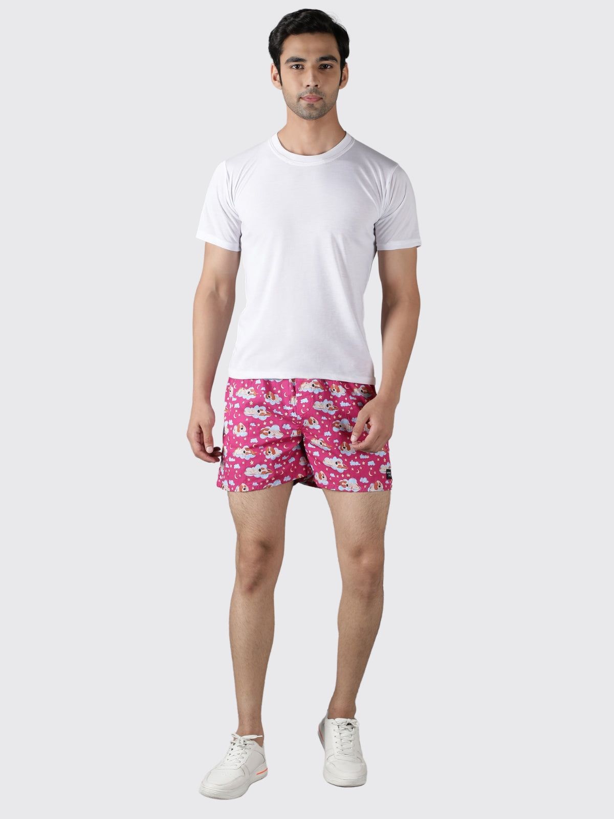 Maroon Doggo Mens Boxers