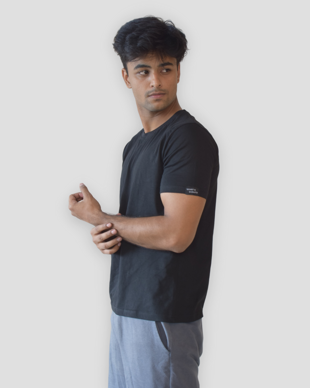 Black Hole Unisex Half Sleeve Tee