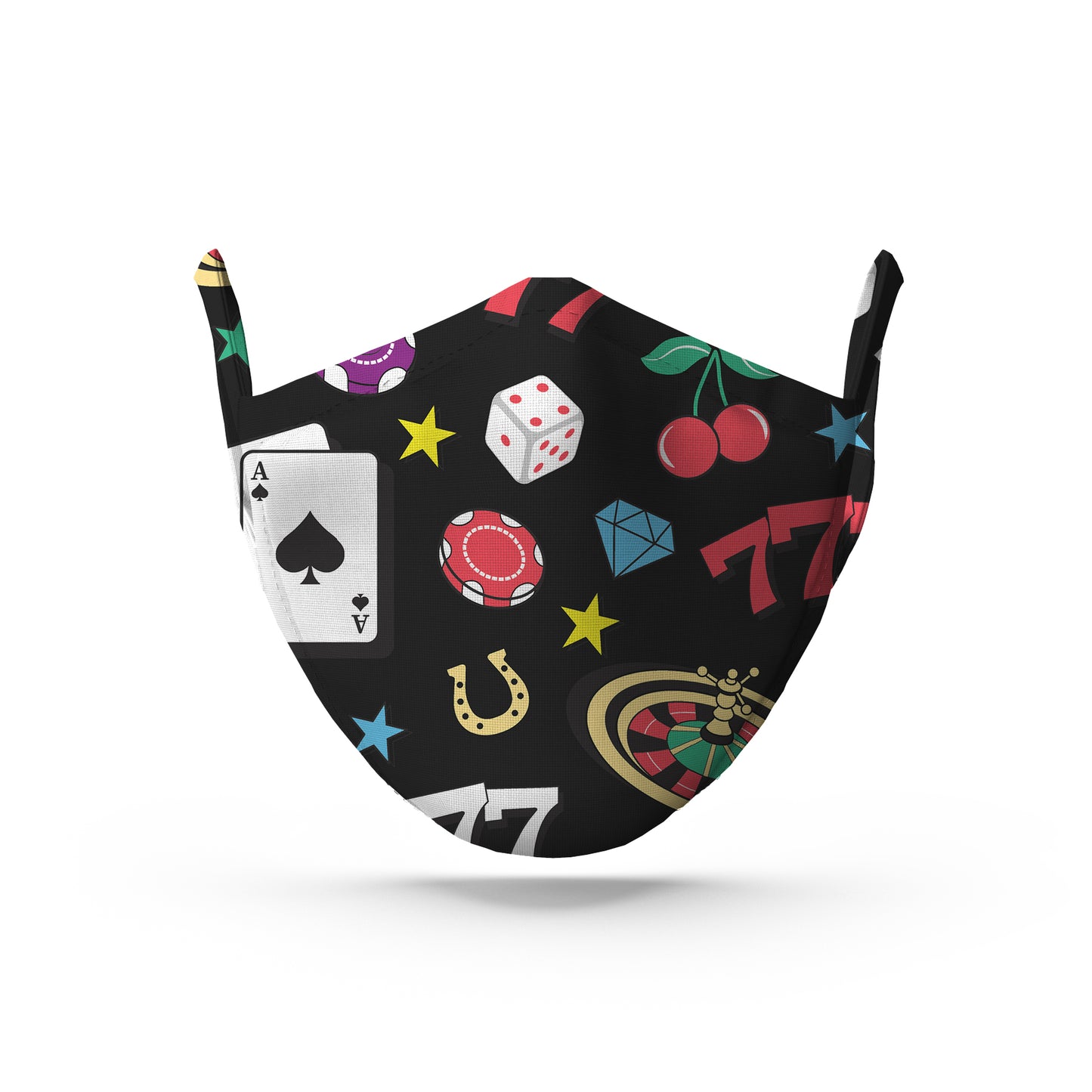 Black Casino Face Mask