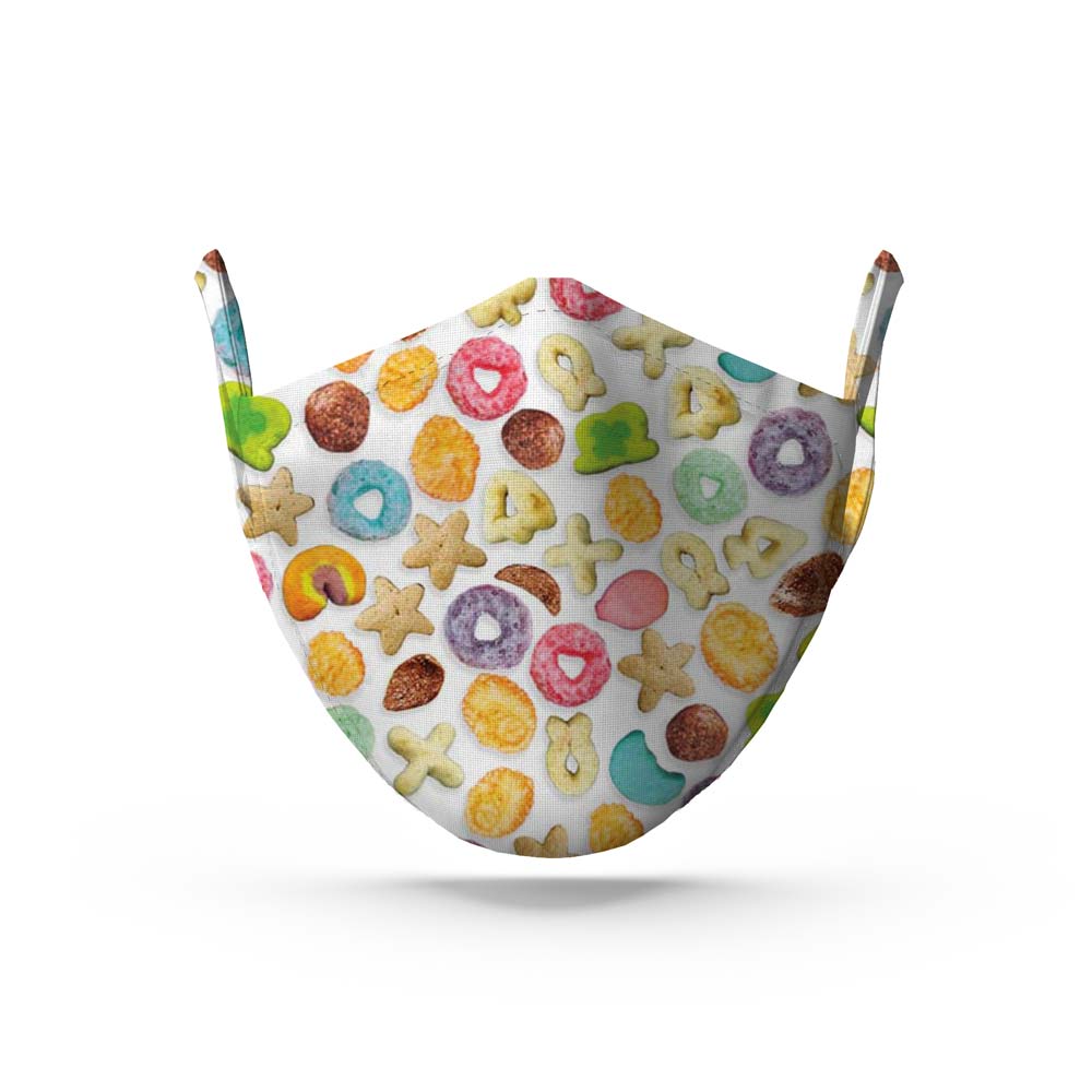 White Cereal Face Mask