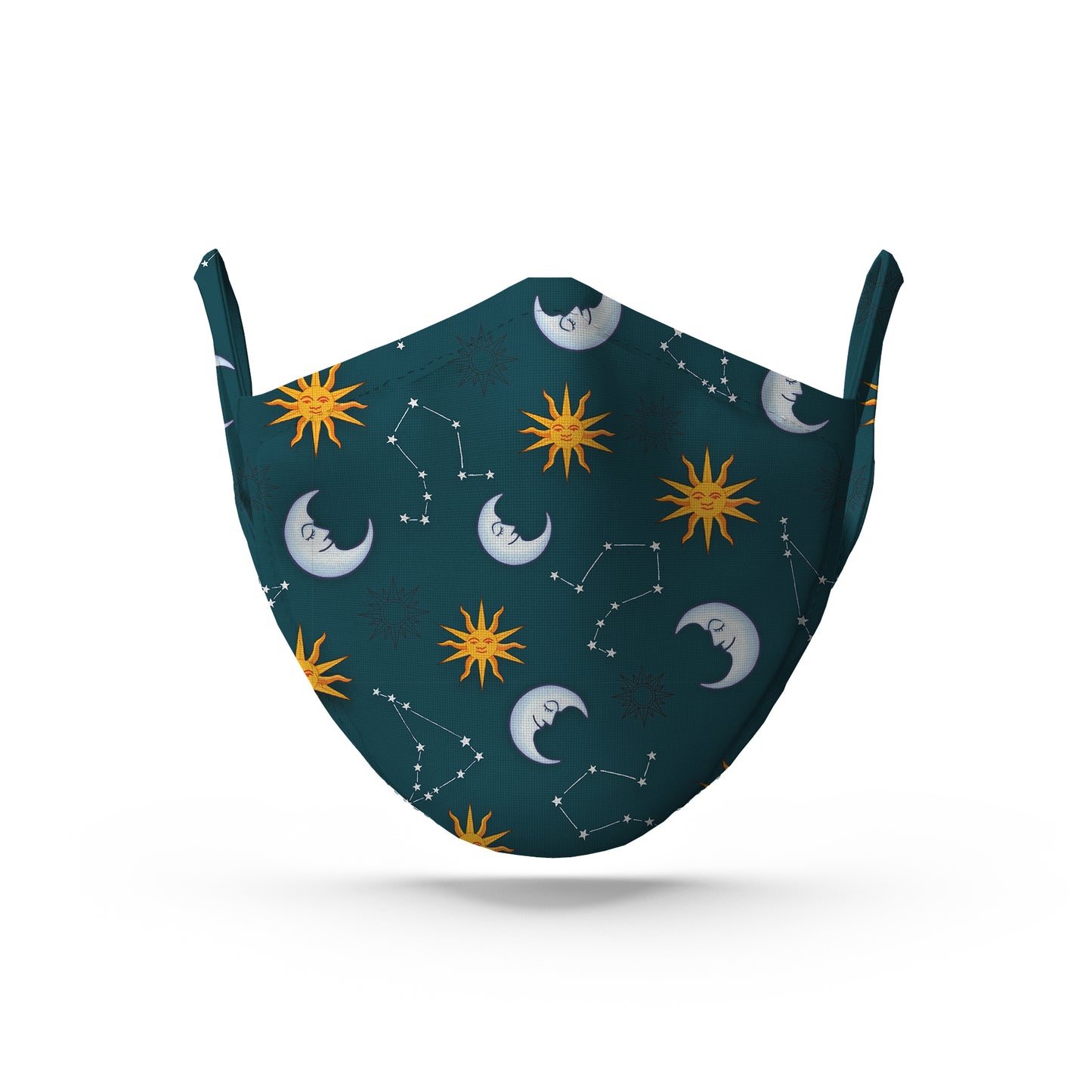 Green Galaxy Face Mask