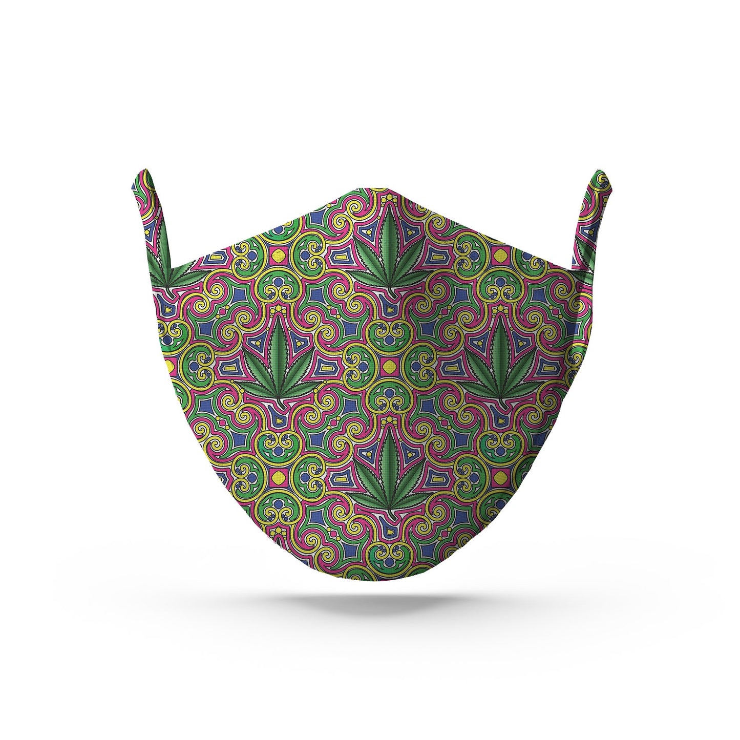 Multicolour 420 Face Mask