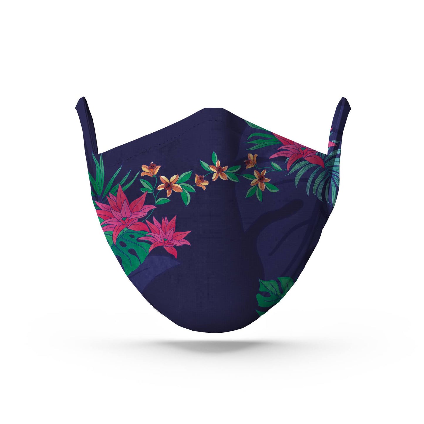 Purple Tropical Face Mask