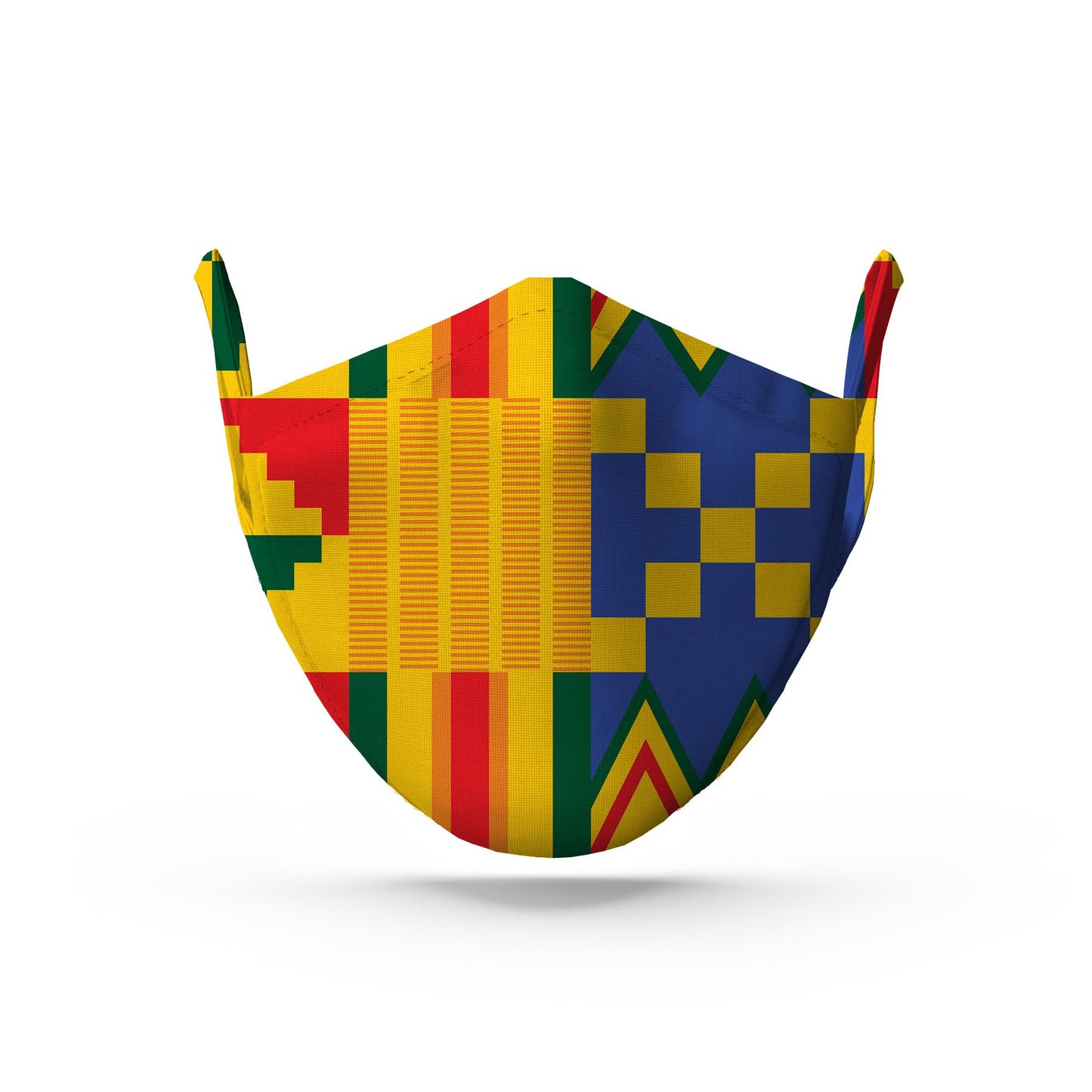 Yellow Tribal Face Mask