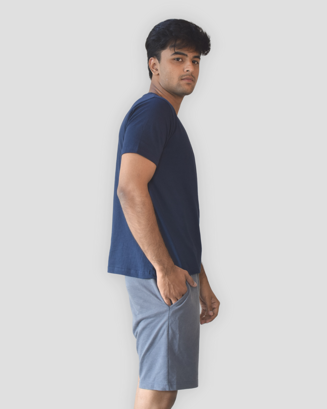 Navy Royale Unisex Half Sleeve Tee