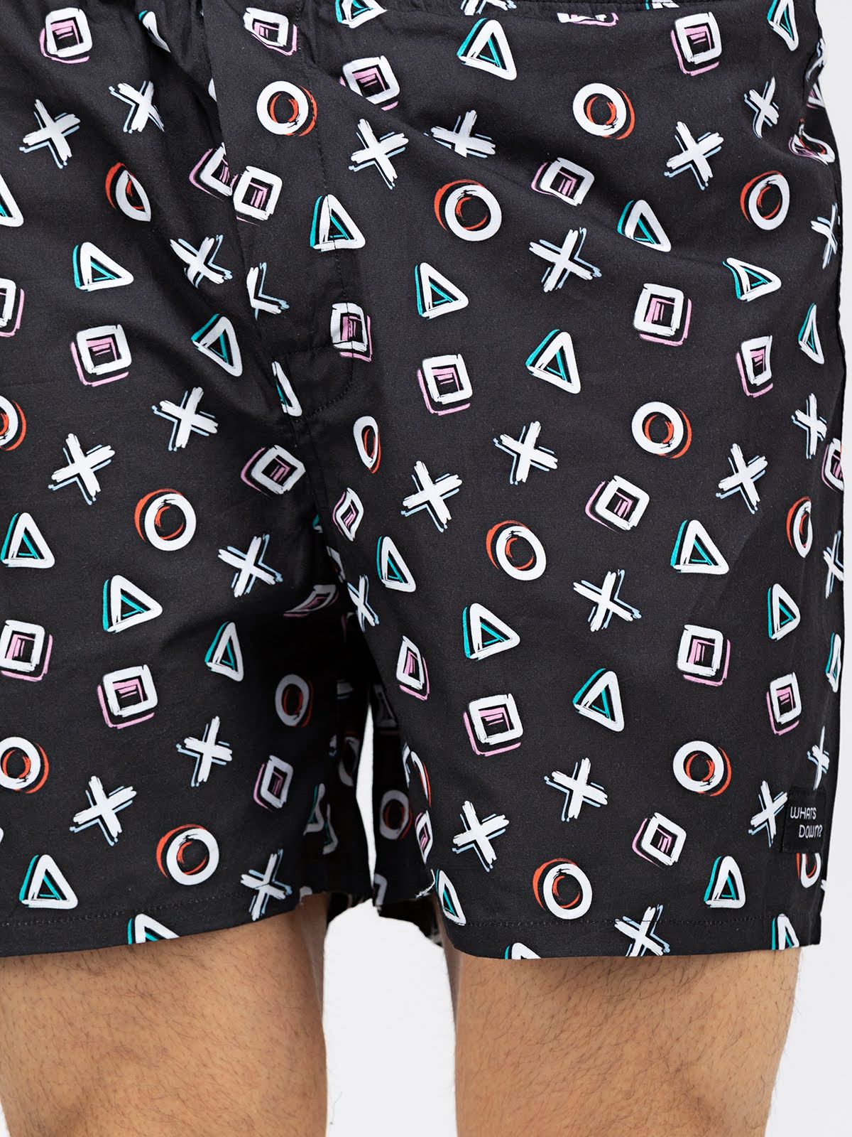 Black Playstation Mens Boxers