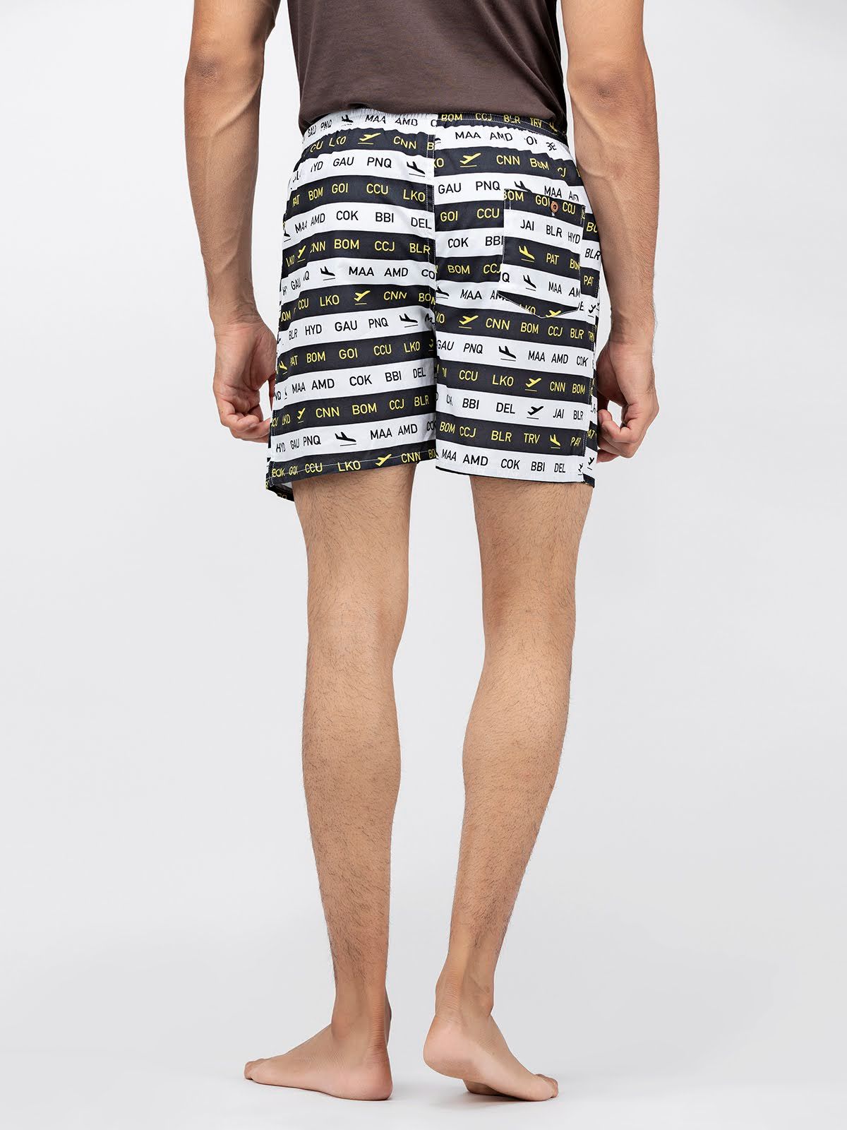 Multicolour Cities Mens Boxers