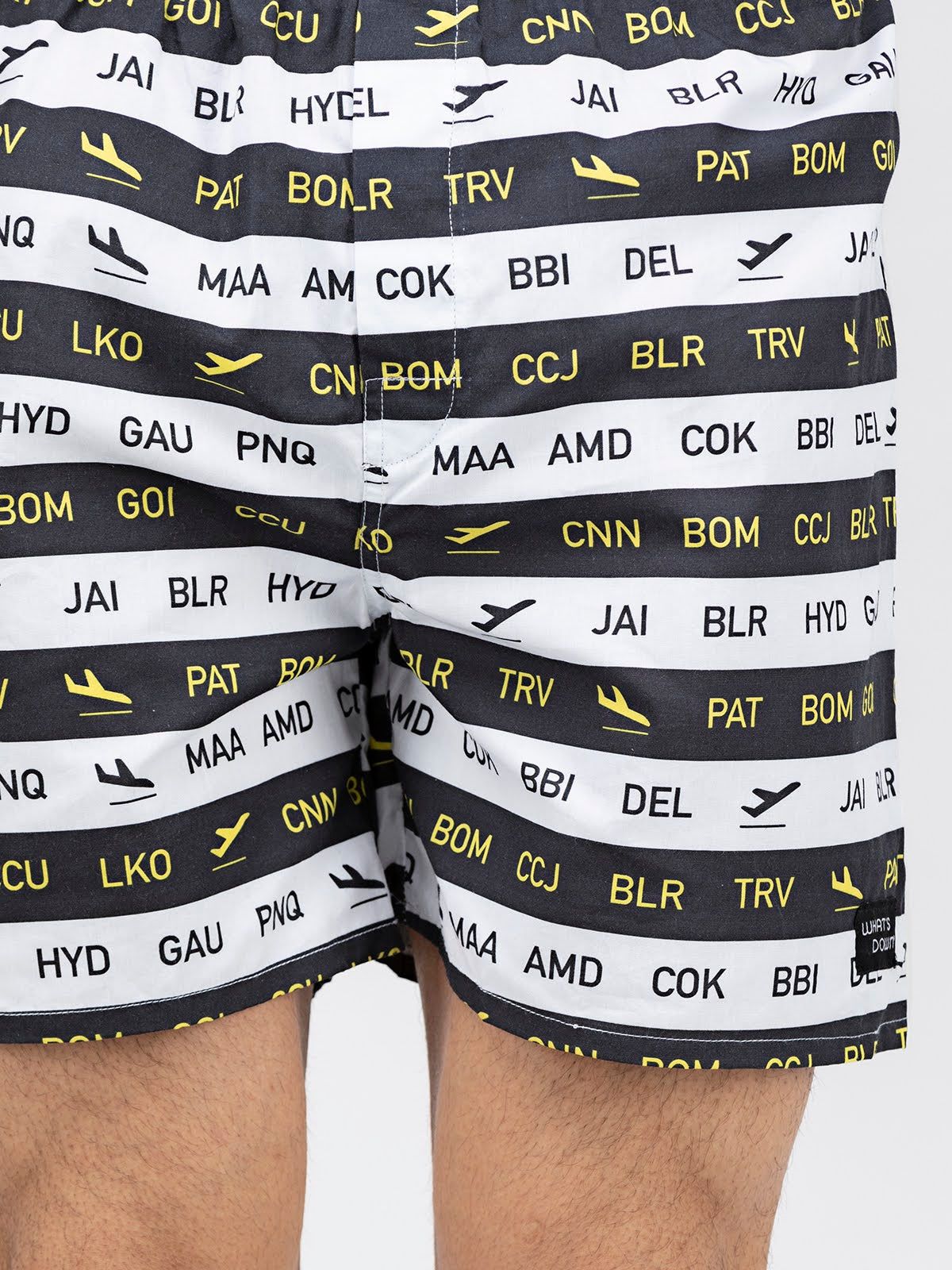 Multicolour Cities Mens Boxers