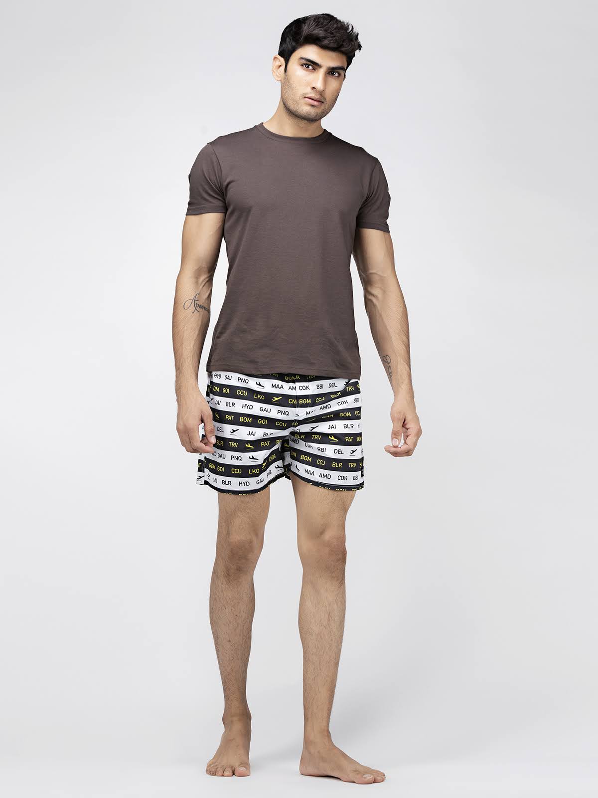 Multicolour Cities Mens Boxers