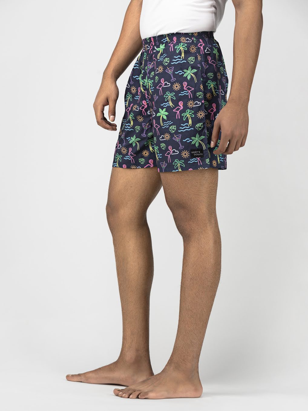 Blue Nautical Mens Boxers