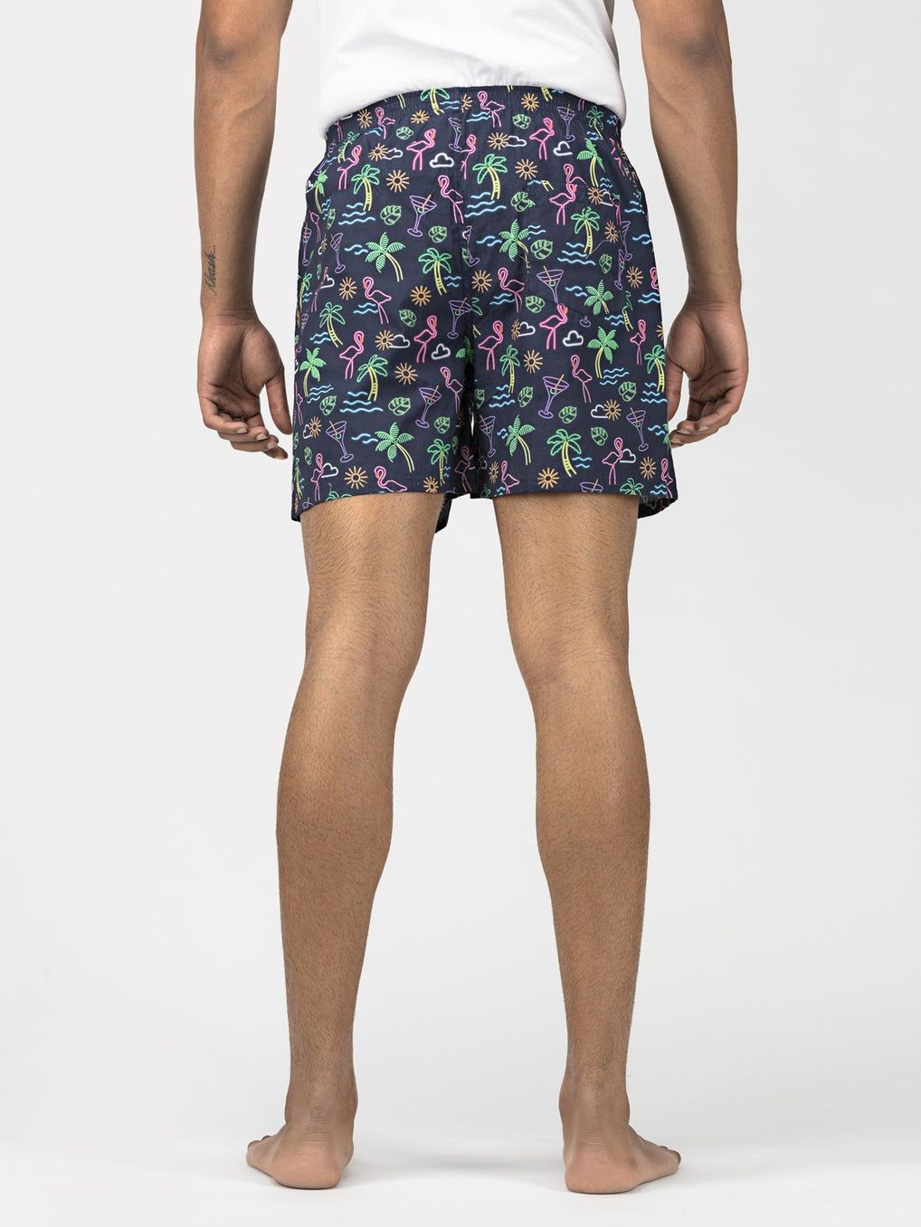 Blue Nautical Mens Boxers