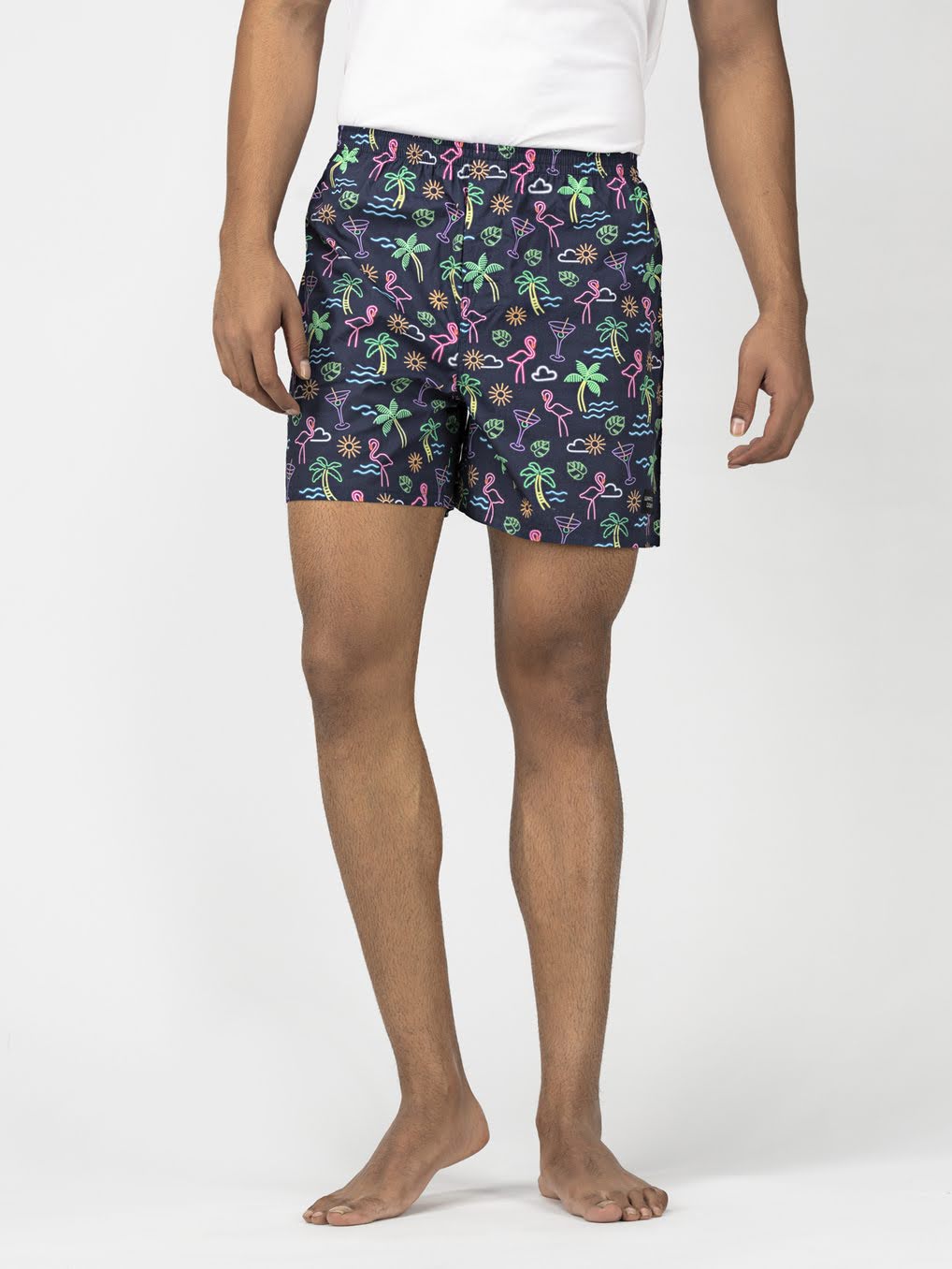 Blue Nautical Mens Boxers