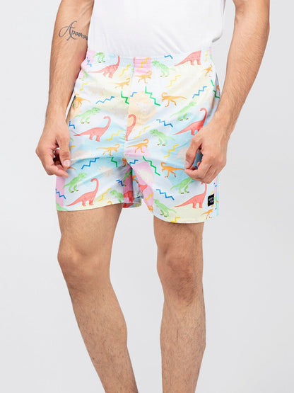 Multicolour Dino Mens Boxers