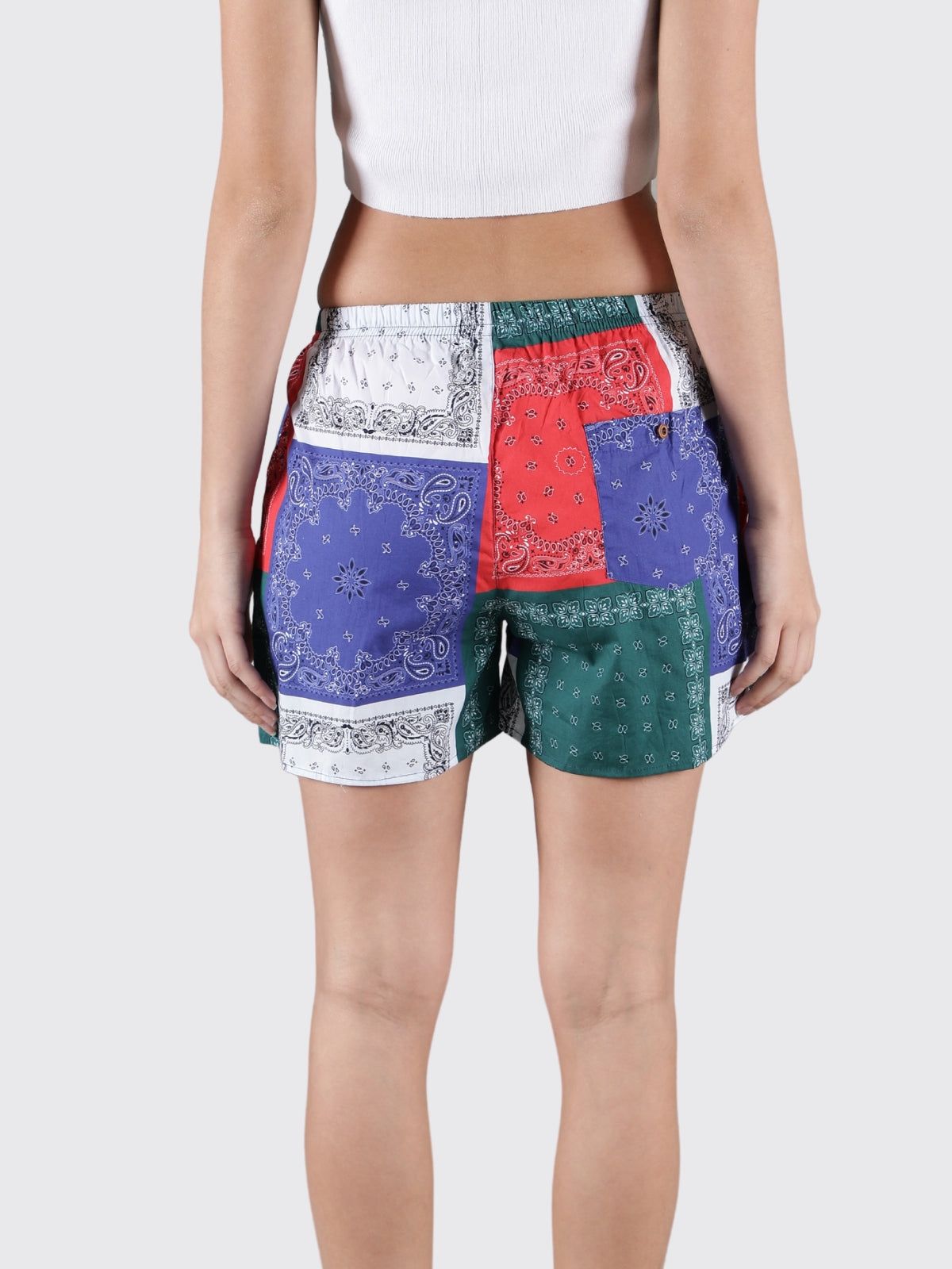 Multicolour Scarf Womens Boxers
