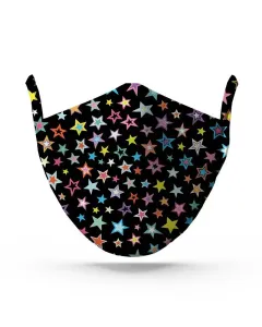Multicolour Stars Face Mask