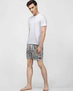 Motivational Quotes Mens Boxers. Whats Down men's printed cotton poplin boxers