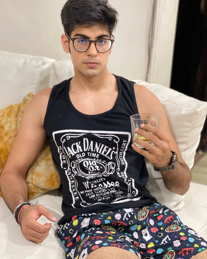Black Casino Mens Boxers. Whats Down men's printed cotton poplin boxers, on model