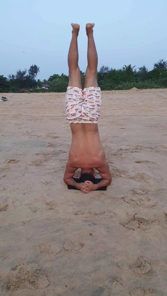 Man in Whats Down Peach Pancakes printed boxers. Photo 9